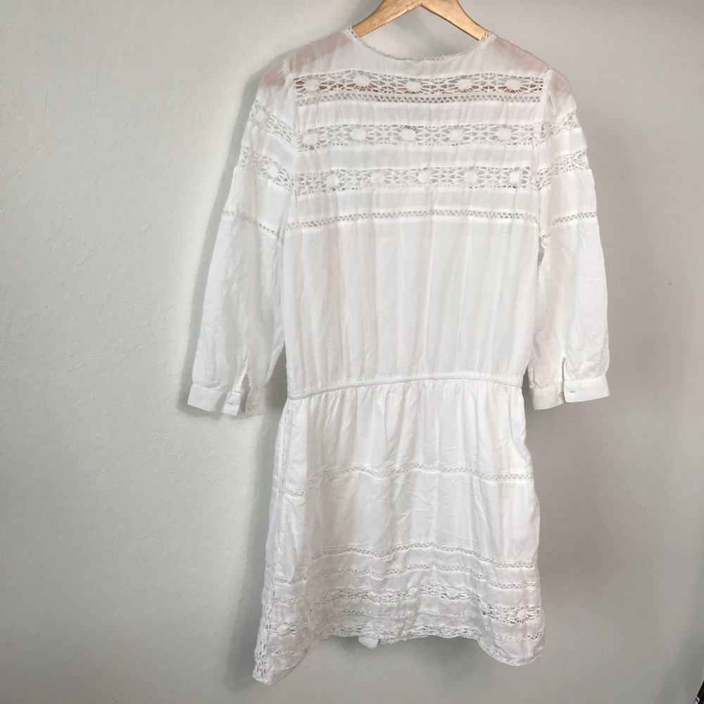 Boston Proper White Lace Dress - Picture 4 of 4